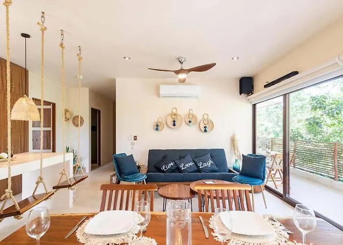 Relax Family Friendly In The In The Jungle - Pools & Cenotes Apartamento