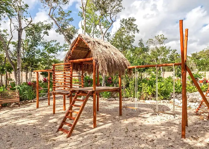 Relax Family Friendly In The In The Jungle - Pools & Cenotes Apartamento Tulum