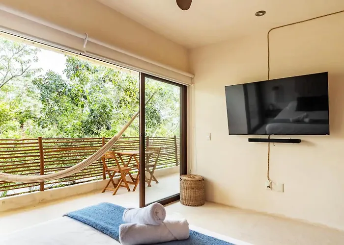 Apartamento Relax Family Friendly In The In The Jungle - Pools & Cenotes Tulum