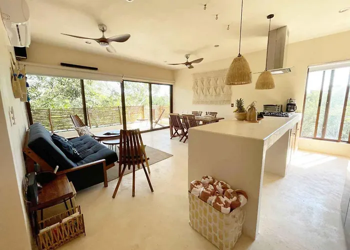 Apartamento Relax Family Friendly In The In The Jungle - Pools & Cenotes Tulum